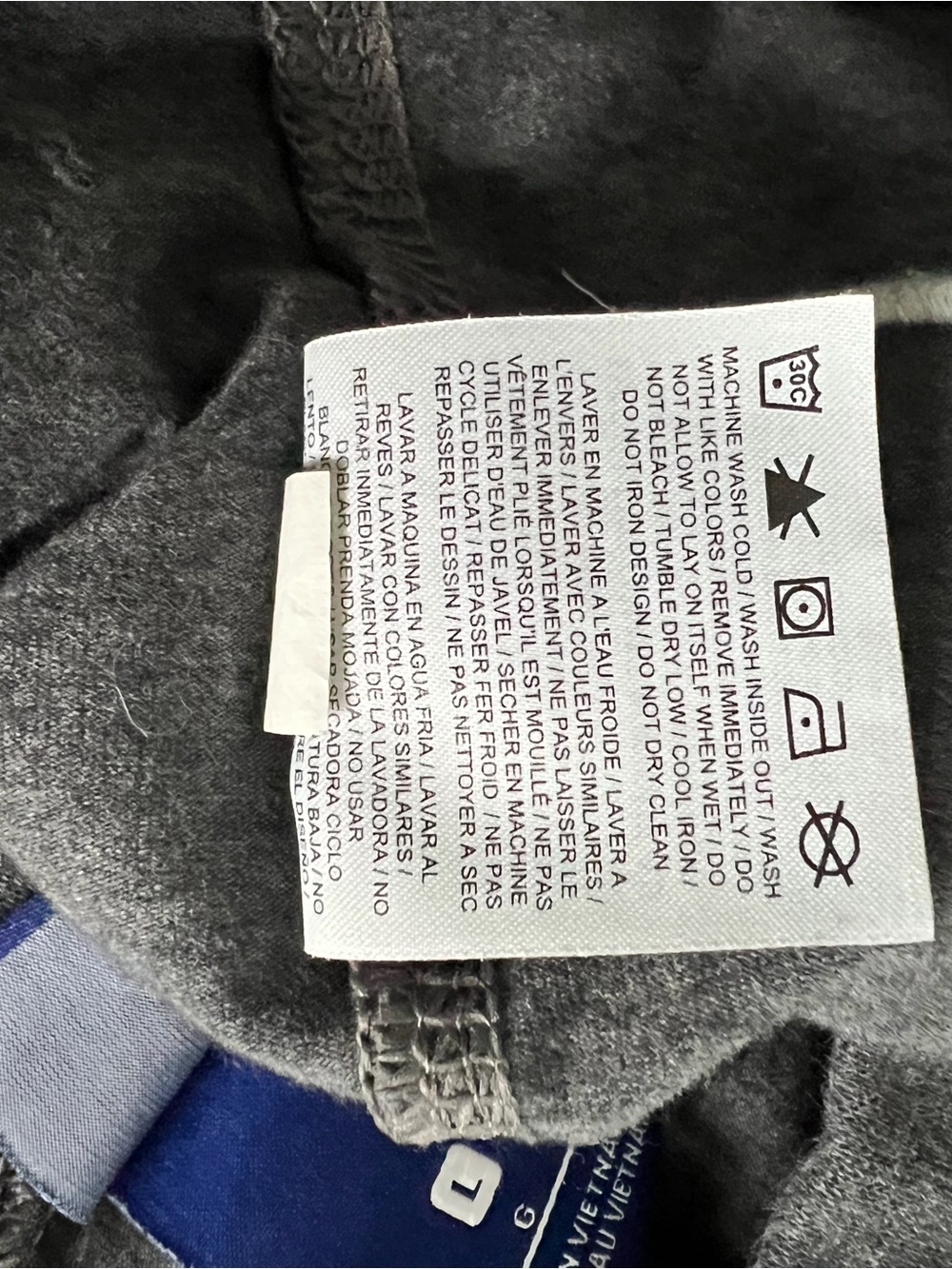 Nike 3/4ths Dark Gray Drawstring Capri Sweatpants - Picture 10 of 10
